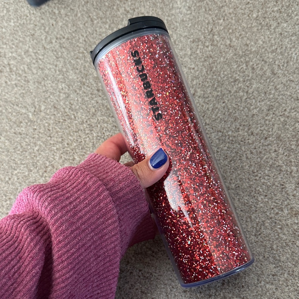 Starbucks Sparkling Red Tumbler 16oz